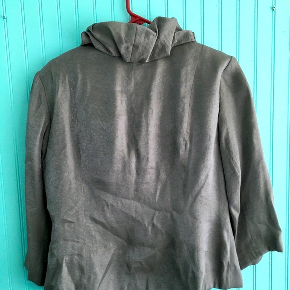 Liliana size 16 gold tan button up jacket - Picture 2 of 4